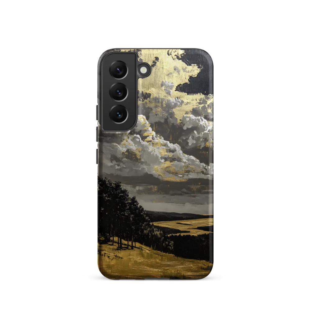 Golden Serenity in a Dramatic Sky | Phone Case |  S22 | Tough Case | Matte