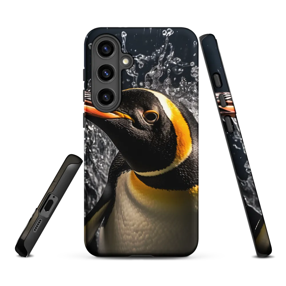 Emerging Majesty: The Penguin in Motion