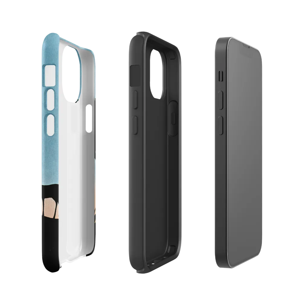 Curiosity in the Silhouette | Phone Case |  13 mini | Tough Case | Matte