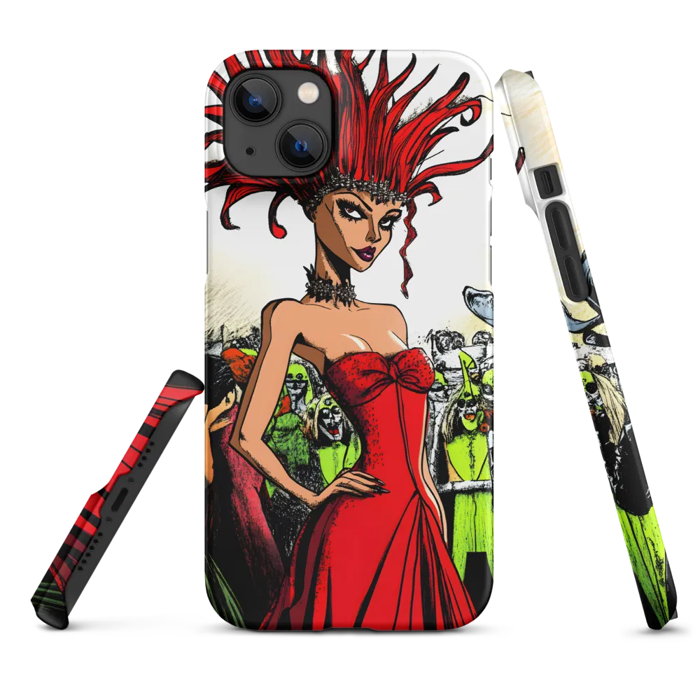 Fiery Elegance: A Fashion Statement