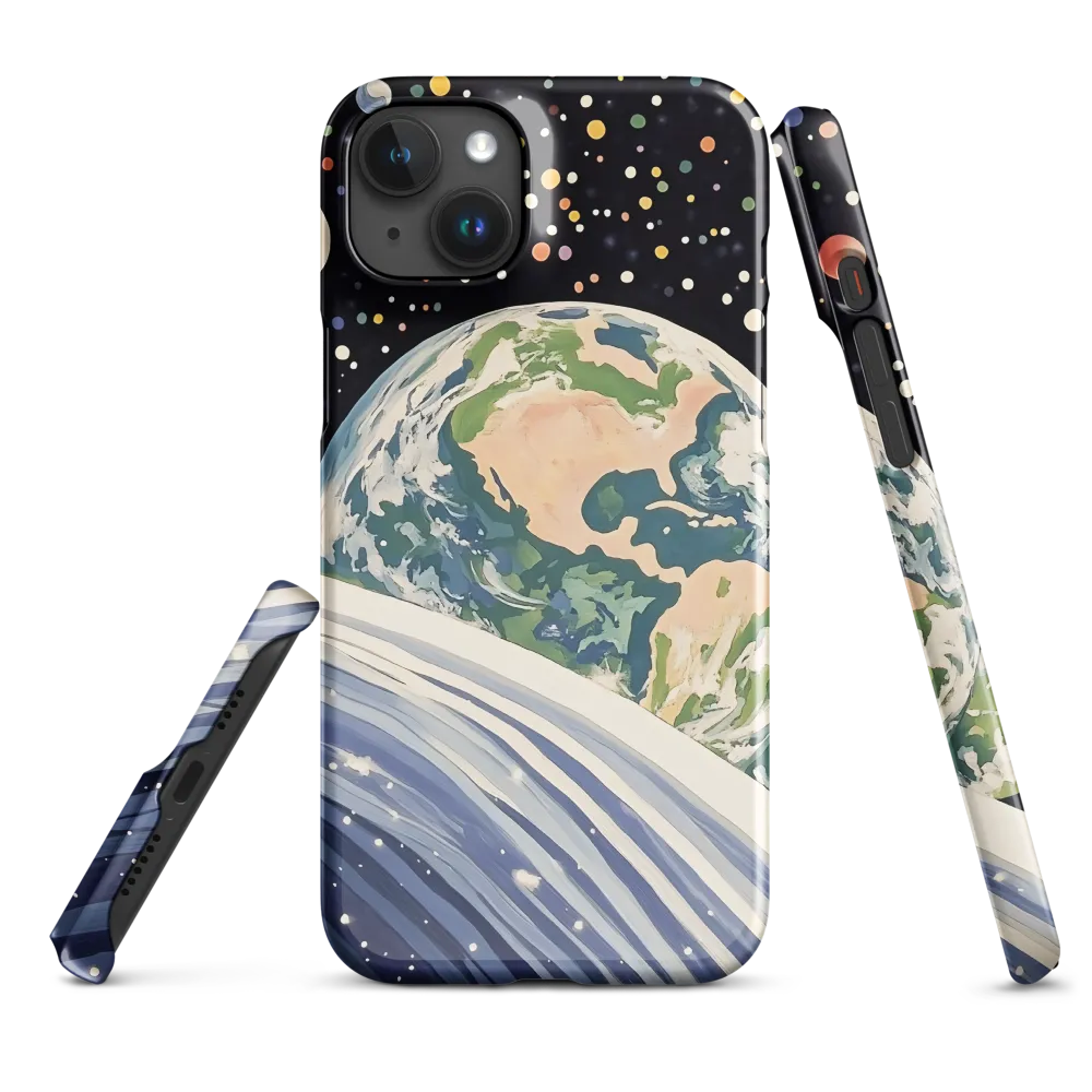 Celestial View: A Surreal Journey Through Space