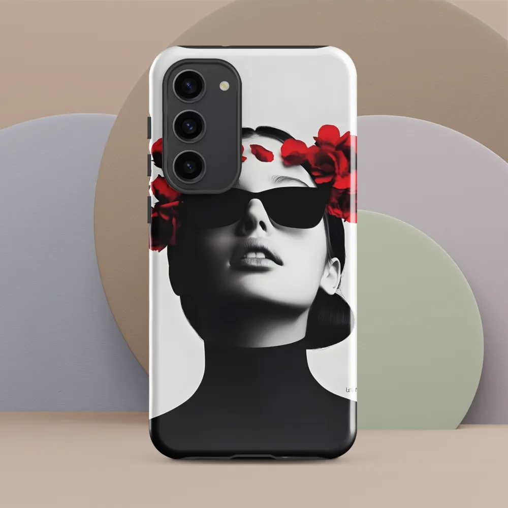 Blooming Elegance | Phone Case |  S23 Plus | Tough Case | Glossy