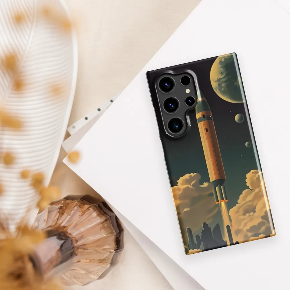 Journey Through the Cosmic Frontier | Phone Case |  S24 Ultra | Snap Case | Glossy