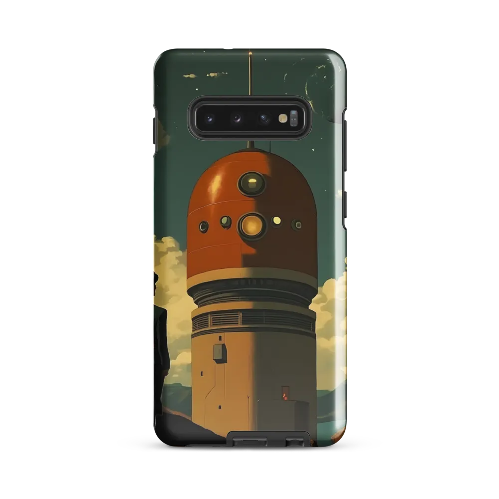 Sentinel of the Orange Tower | Phone Case |  S10 Plus | Tough Case | Glossy