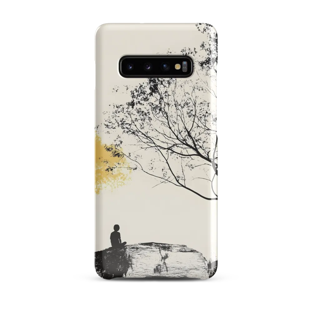 Whispers of Solitude | Phone Case |  S10 Plus | Snap Case | Glossy