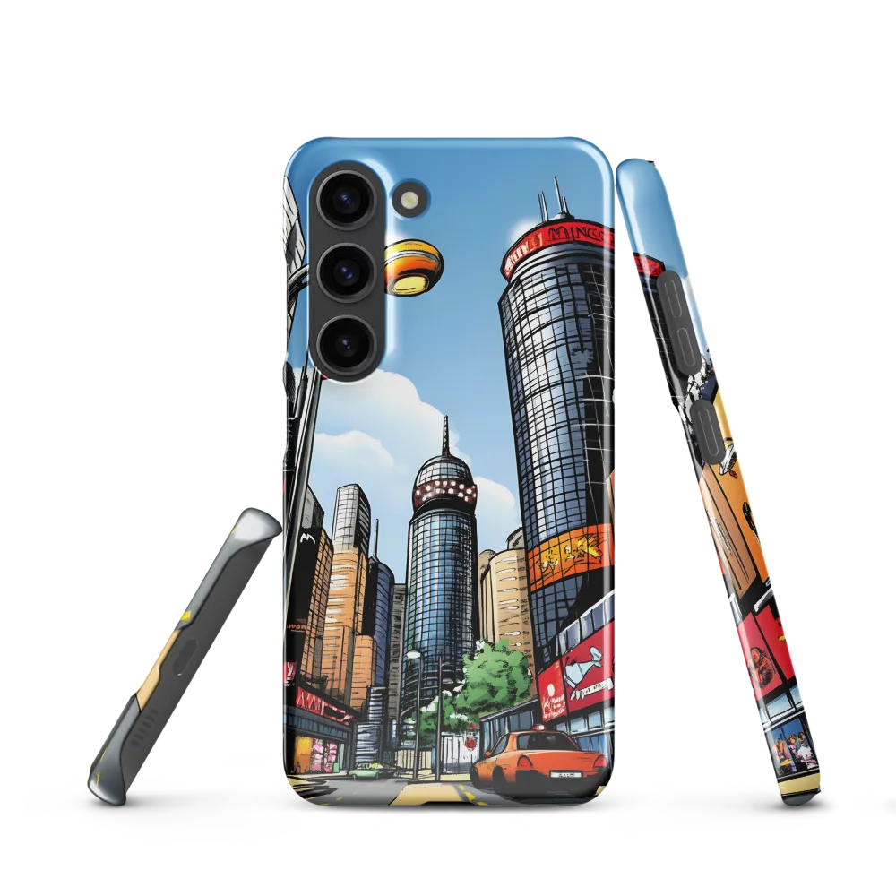 Urban Pulse: A Comic Cityscape