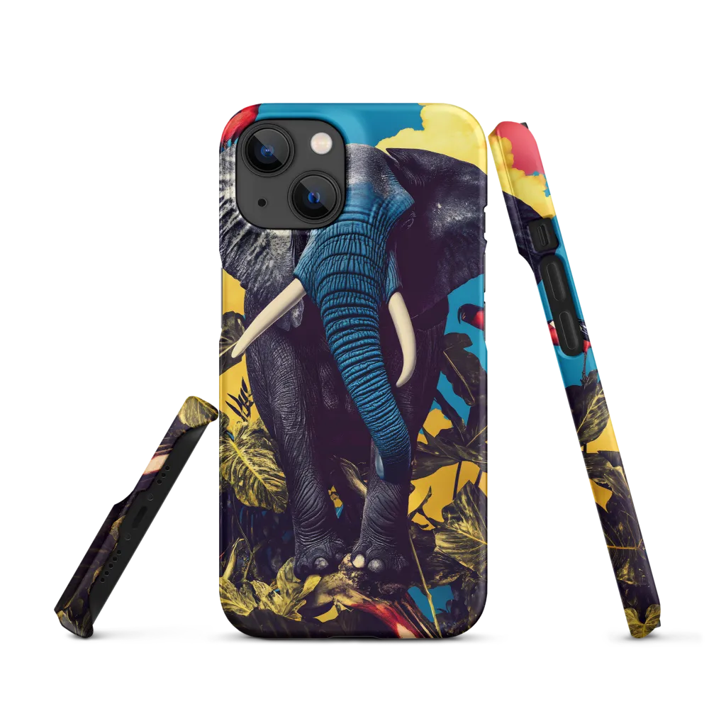 Elephant Dreams in Vibrant Colors | Phone Case |  14 | Snap Case | Matte