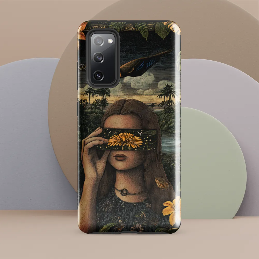 Veil of Nature: A Surreal Embrace
