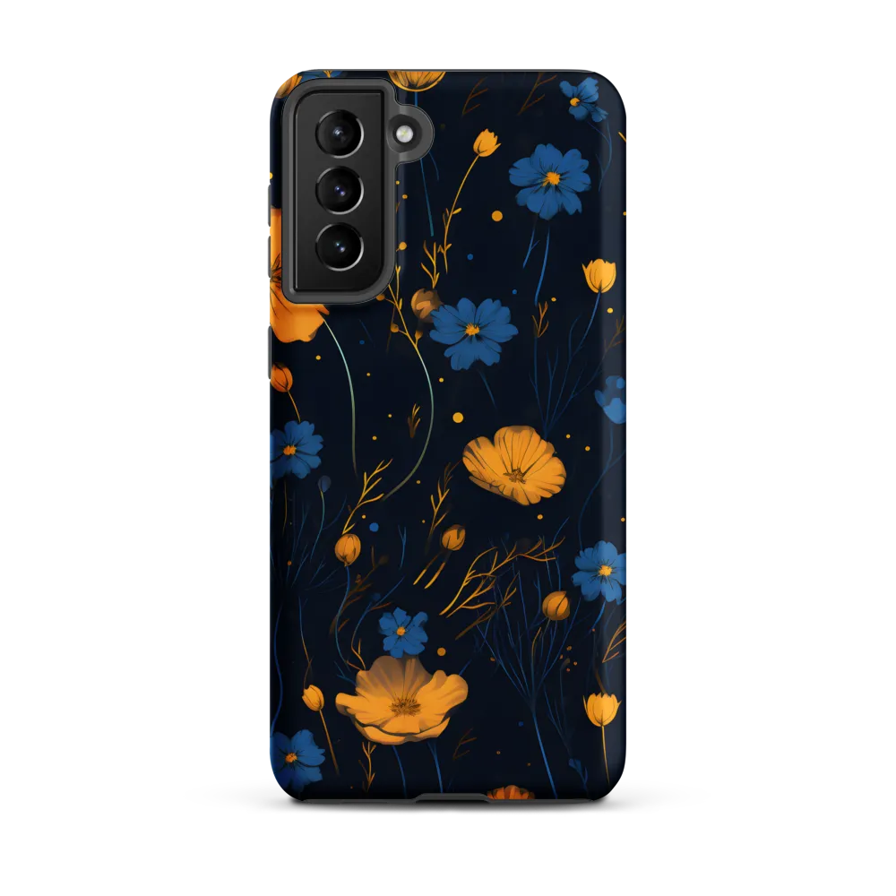 Nocturnal Blossoms | Phone Case |  S21 Plus | Tough Case | Matte