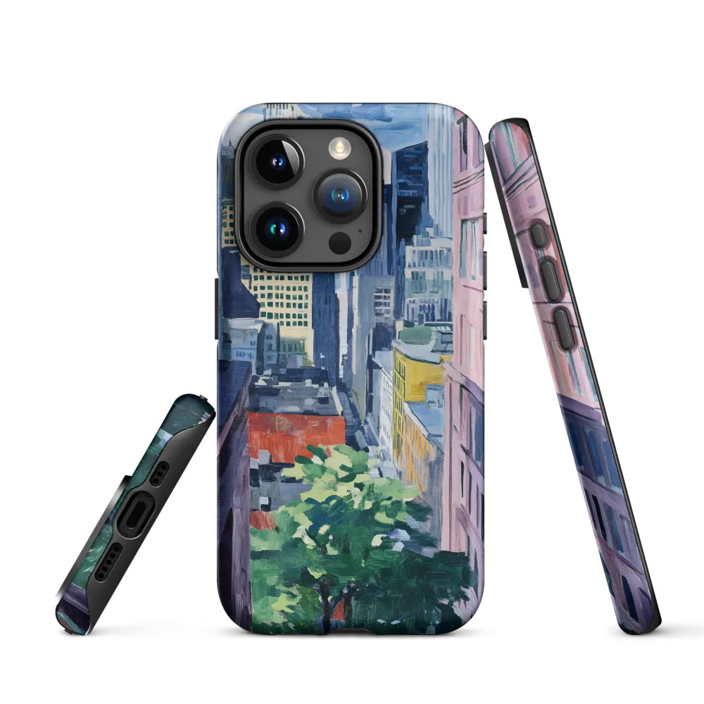 Urban Symphony: A Cityscape in Color