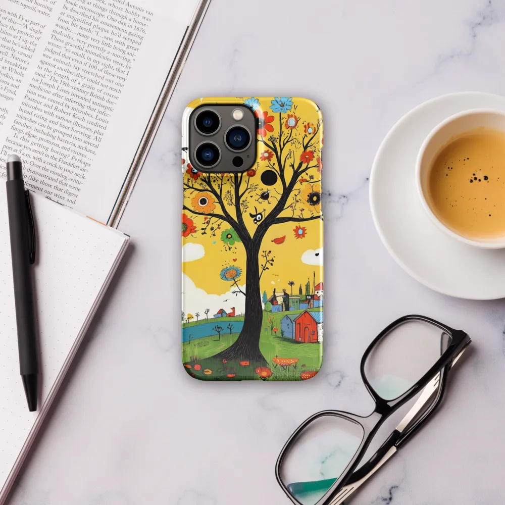 Whimsical Blooms of Life | Phone Case |  13 Pro Max | Snap Case | Glossy