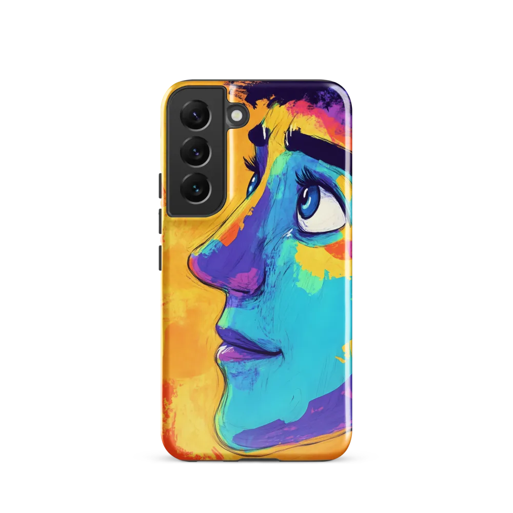 Whispers of Curiosity | Phone Case |  S22 | Tough Case | Glossy