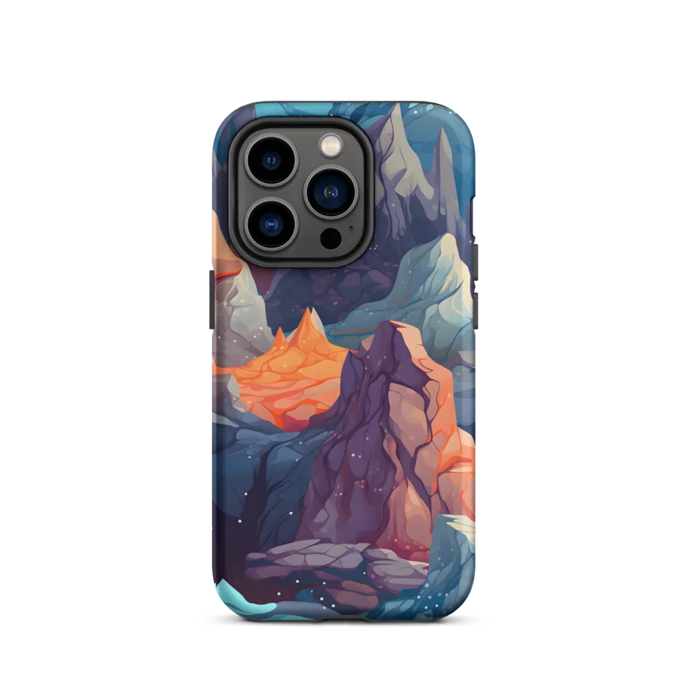 Mystical Peaks of Imagination | Phone Case |  14 Pro | Tough Case | Matte