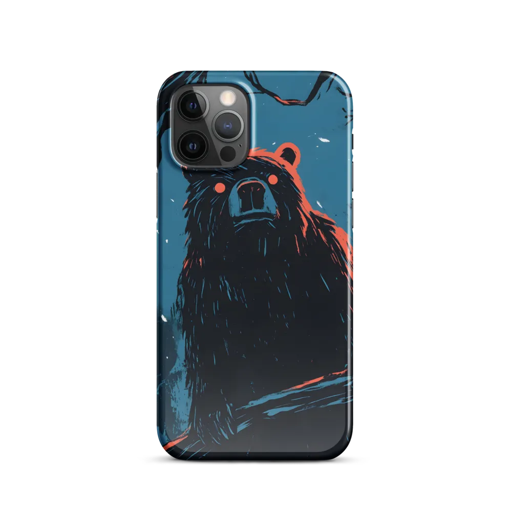Eerie Majesty: A Bear in the Night