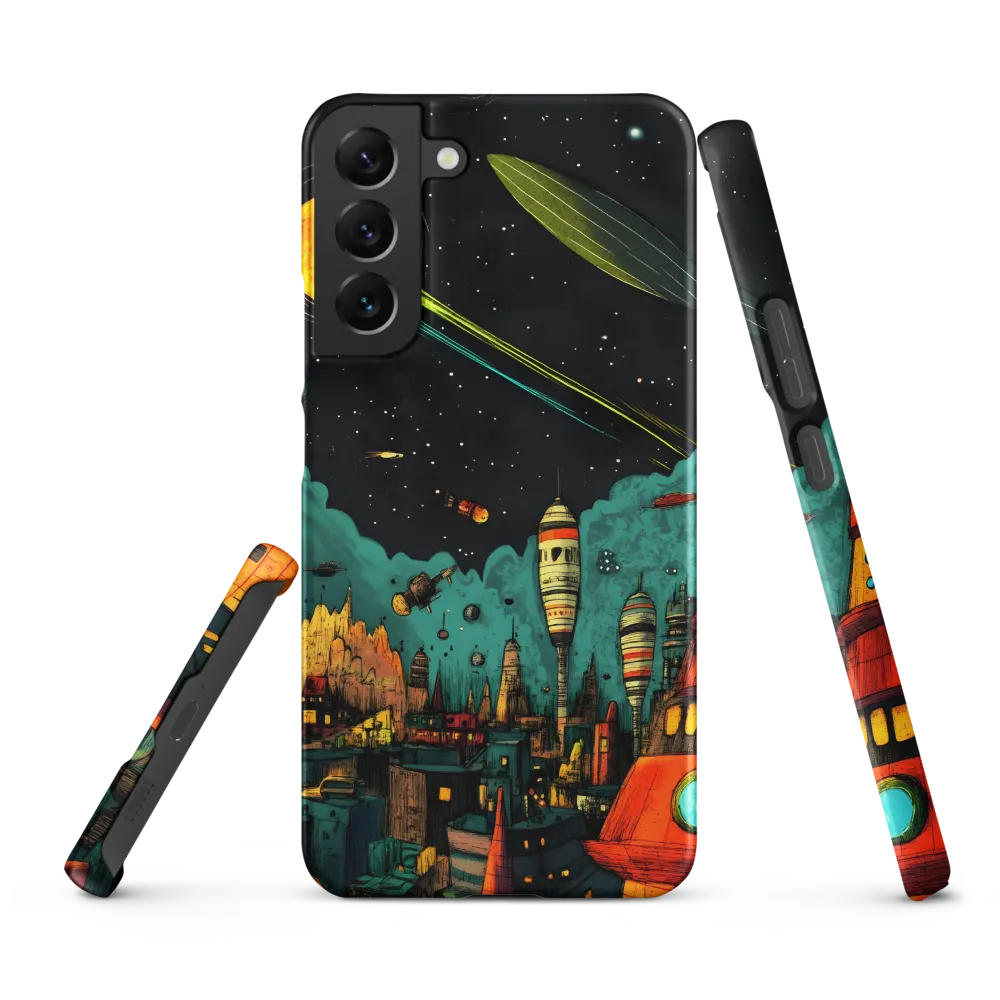 Galactic Cityscape: A Journey Through Imagination