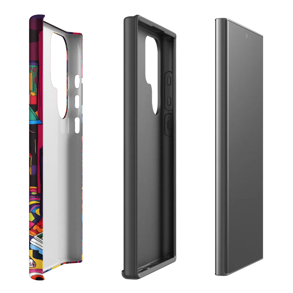 Psychedelic Reverie | Phone Case |  S23 Ultra | Tough Case | Matte