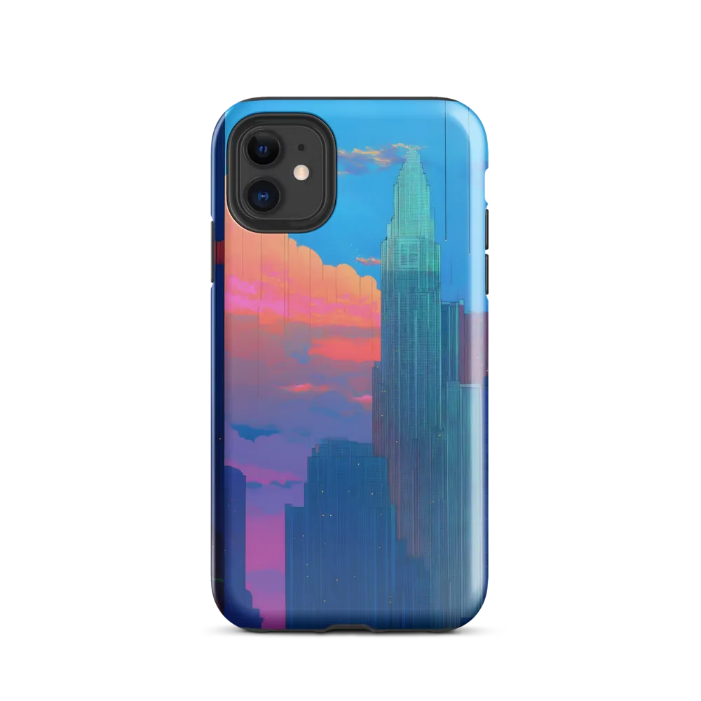 Twilight Reflections: A Digital Cityscape