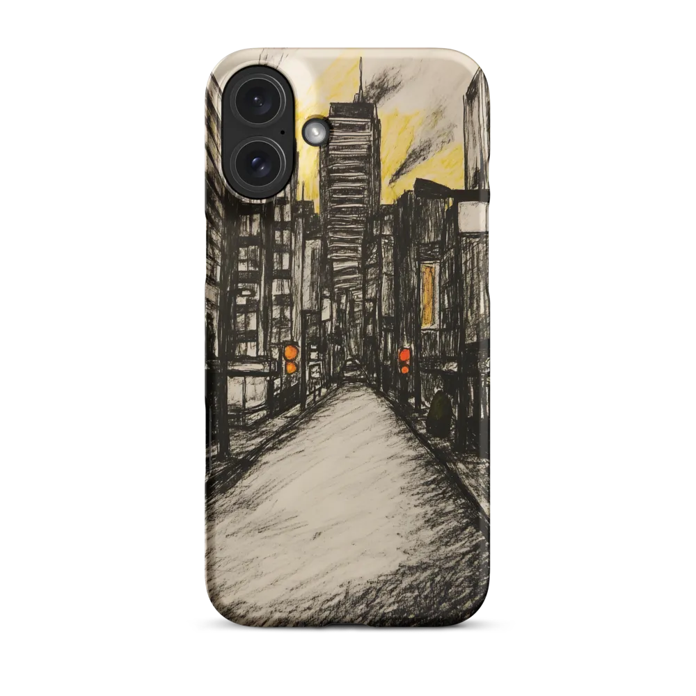 Cityscape of Solitude | Phone Case |  16 Plus | Snap Case | Matte