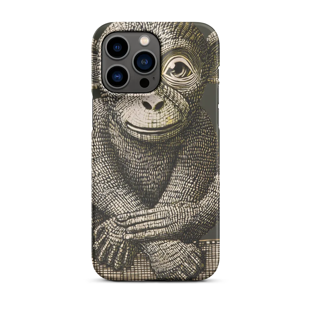 Intricate Primate Portrait