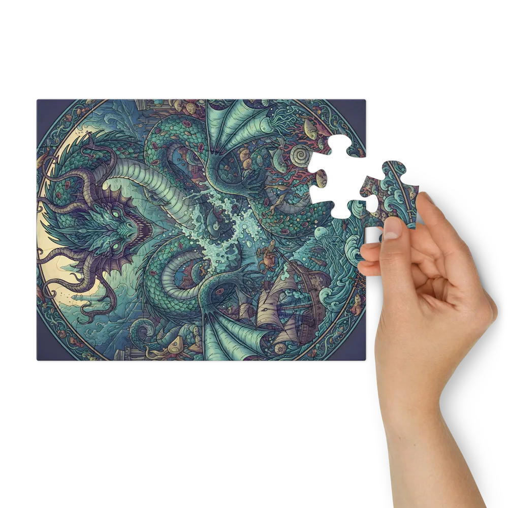 Leviathan Rising 
 Jigsaw Puzzle in Tin Box
