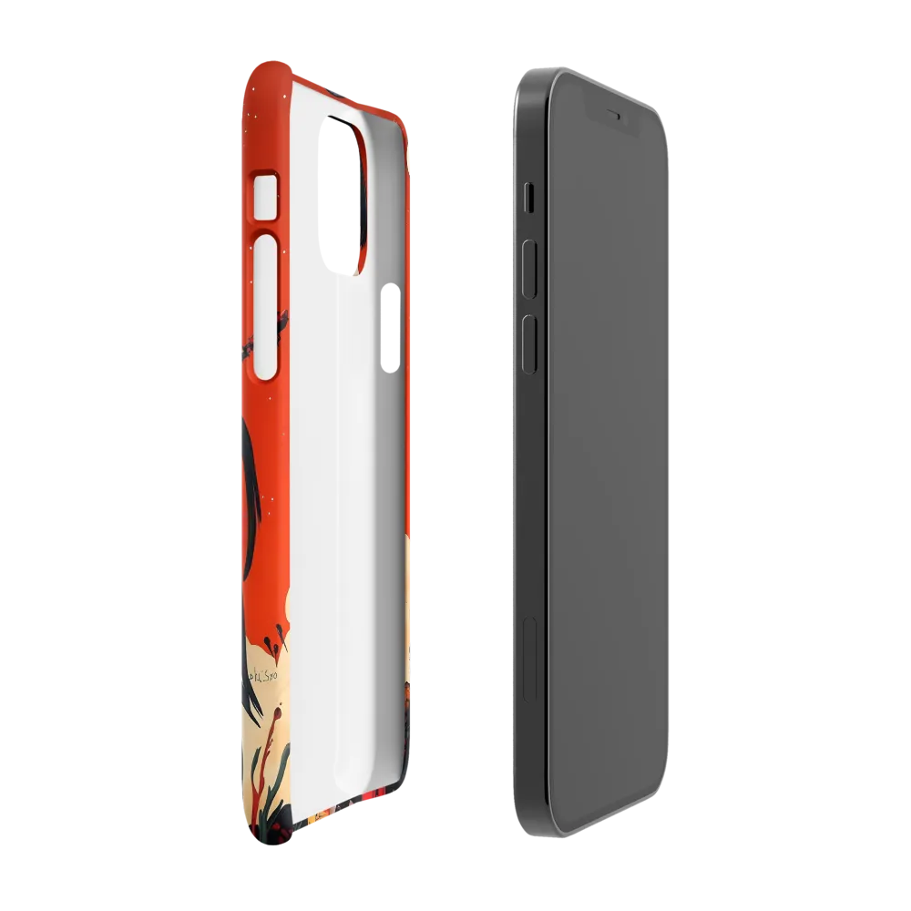Ethereal Mechanica: A Cyberpunk Portrait | Phone Case |  12 | Snap Case | Glossy