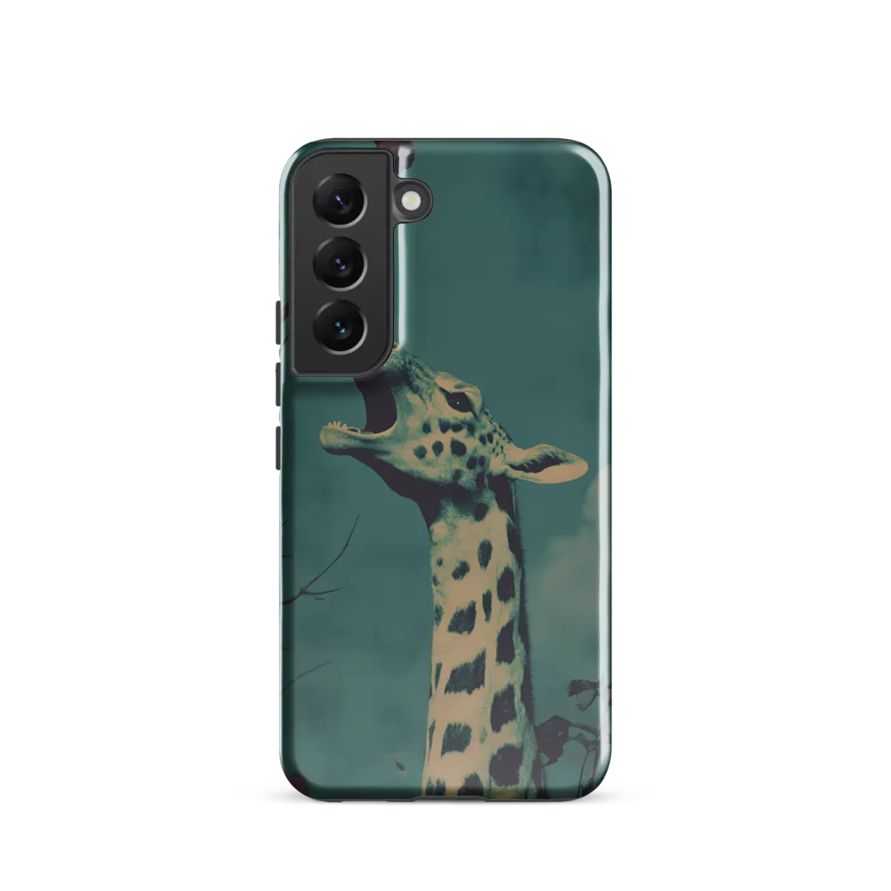 Whispers of the Tall: A Surreal Giraffe Encounter