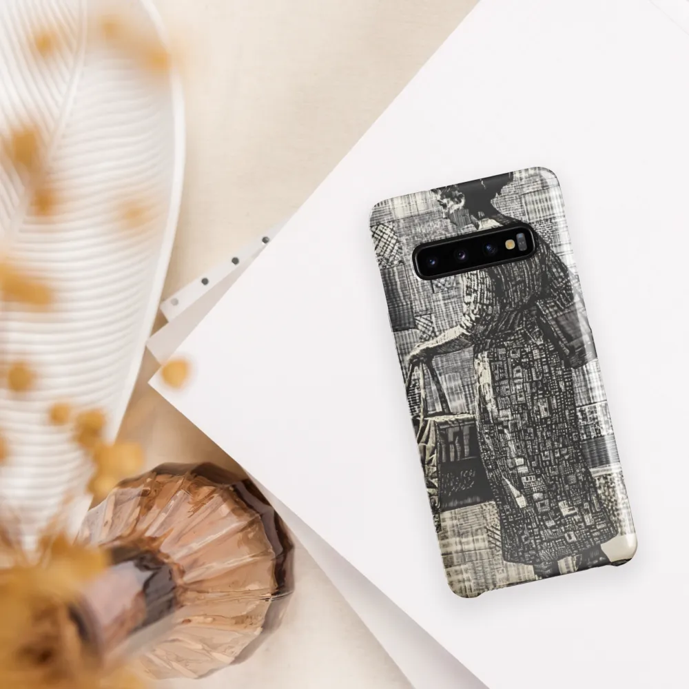 Urban Reflections: A Shopping Narrative | Phone Case |  S10 | Snap Case | Glossy