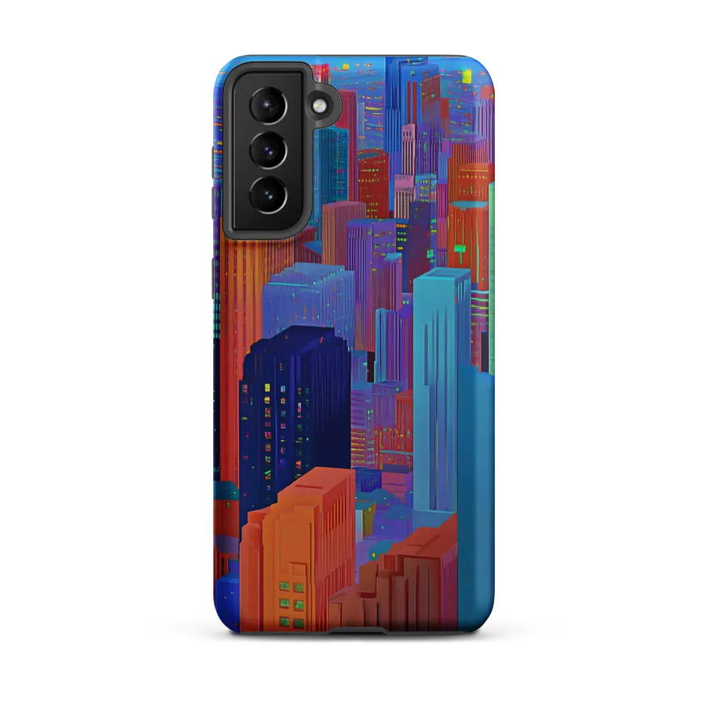 Vibrant Metropolis in Twilight
