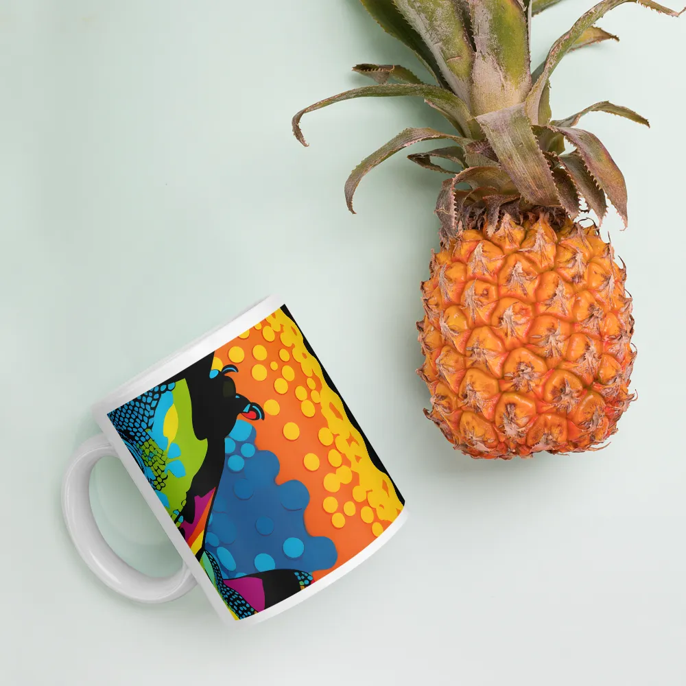 Colorful Encounters: The Playful Geckos | Mugs | Multiple Sizes & Colors