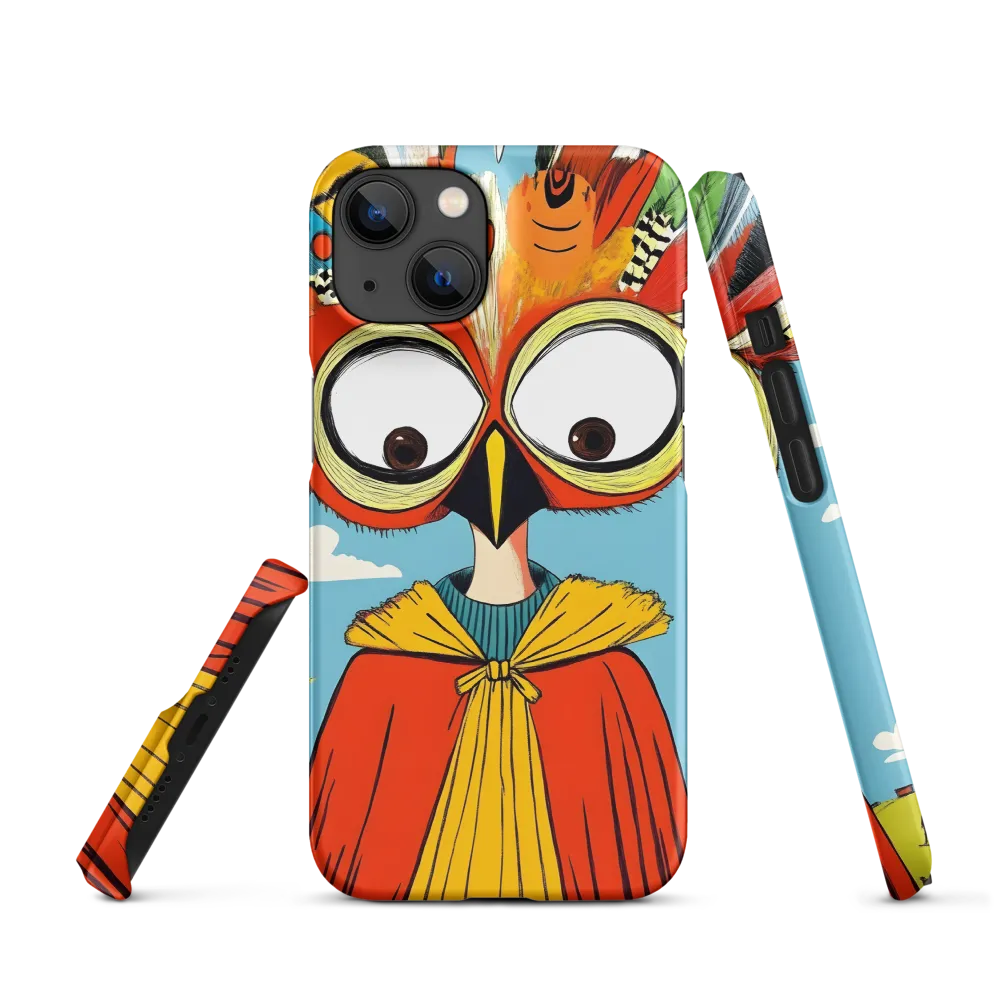 A Whimsical Encounter: The Owl-Human Fusion