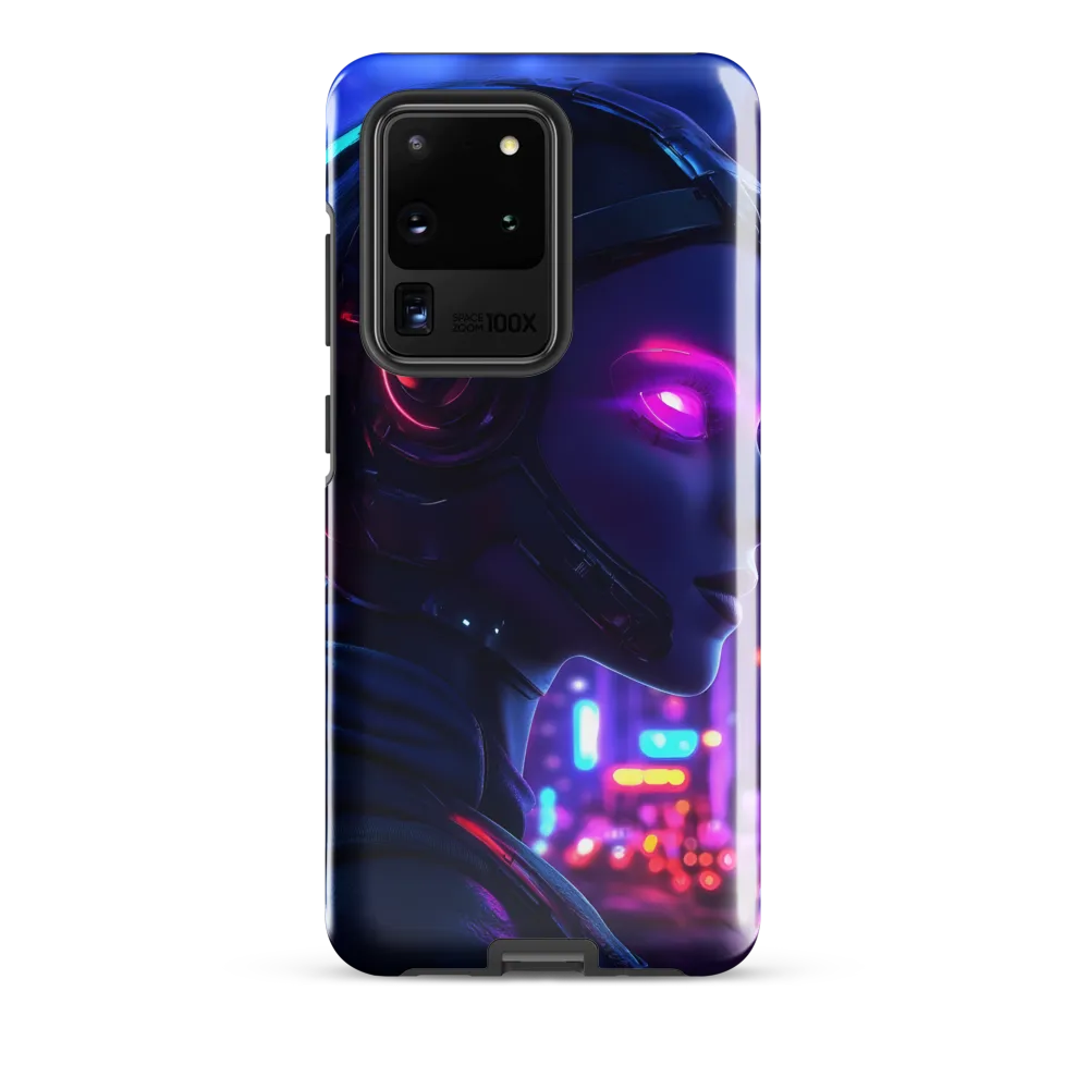 Neon Dreams: A Cyborg's Mystique