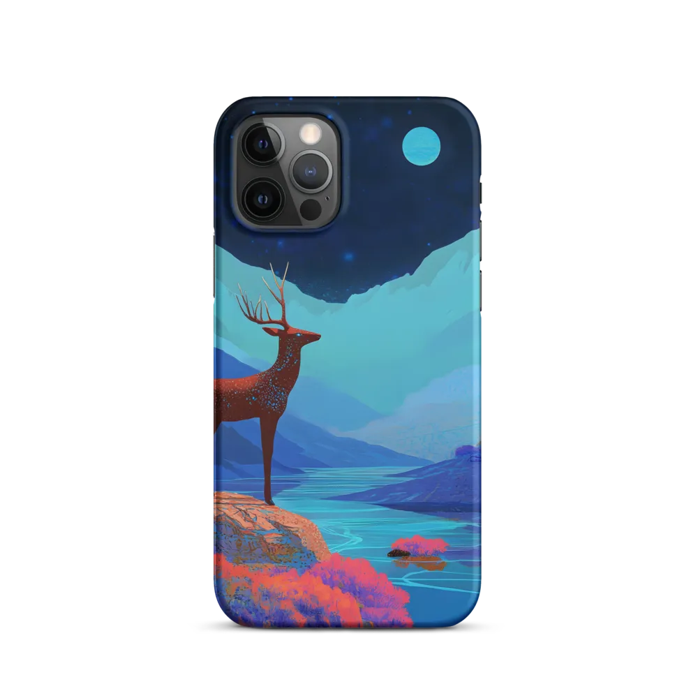 Cosmic Serenity: The Starlit Stag