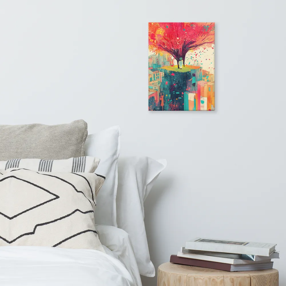 Whispers of Urban Dreams | Canvas | 12″×16″