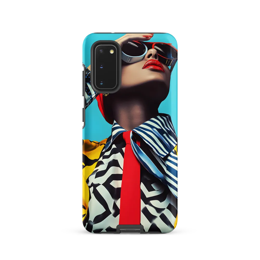 Chic Confidence in Bold Patterns