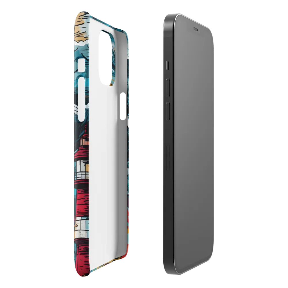 Turbulent Seas: A Lighthouse Adventure | Phone Case |  12 Pro Max | Snap Case | Glossy