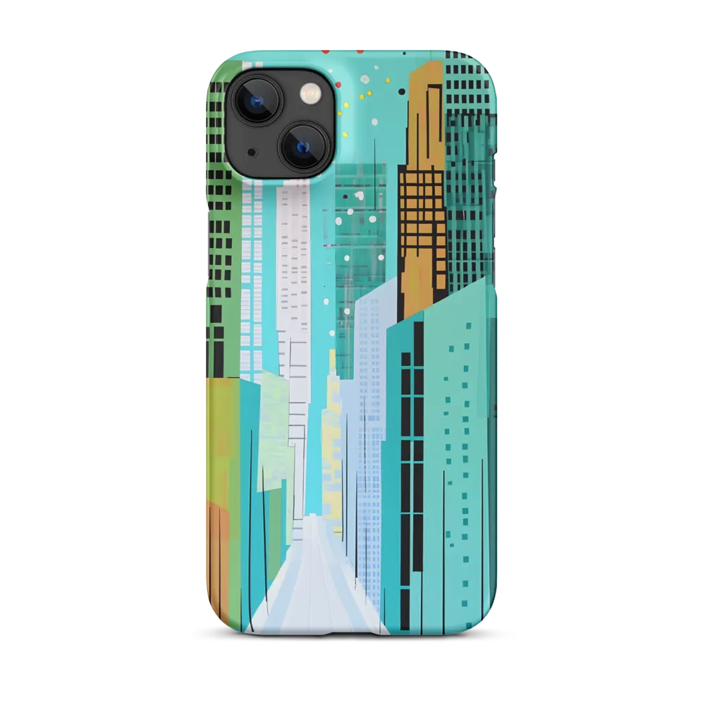 Urban Symphony in Turquoise