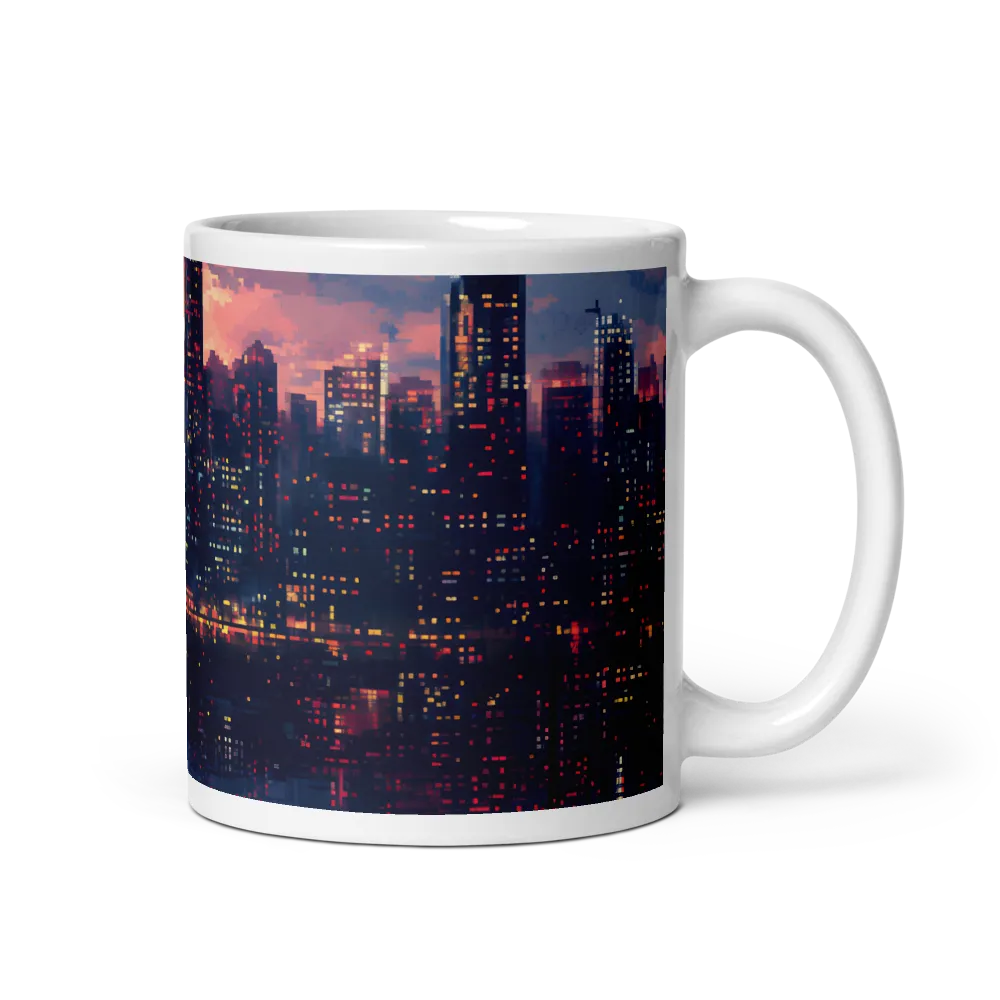 City Lights of Nostalgia | Mug with White inside | 11 oz