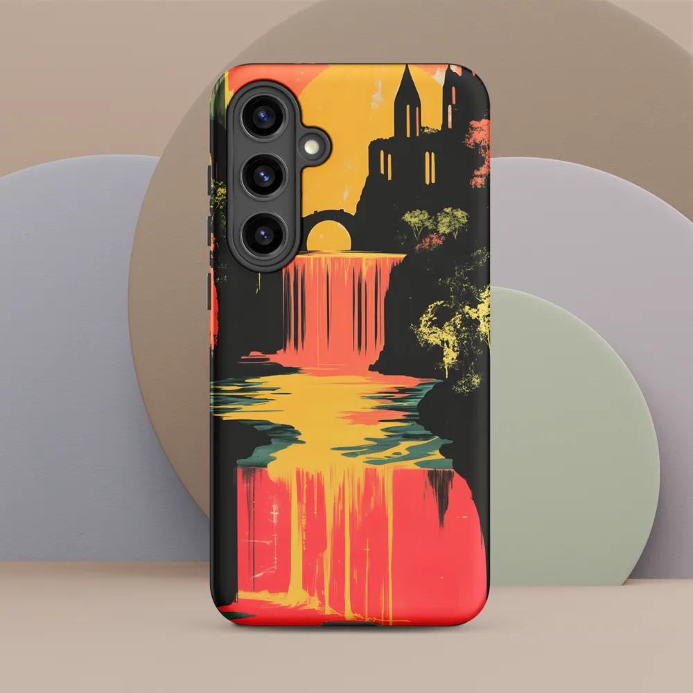 Elysian Echoes: A Surreal Reflections | Phone Case |  S24 Plus | Tough Case | Matte