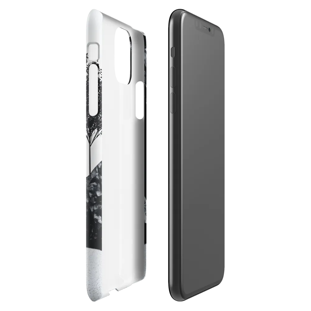 Serenity in Monochrome | Phone Case |  11 Pro Max | Snap Case | Glossy