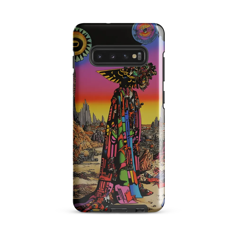 Journey Through a Surreal Landscape | Phone Case |  S10 Plus | Tough Case | Glossy