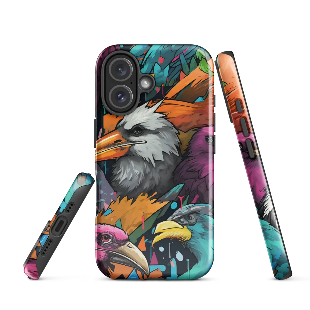 Avian Vortex: A Celebration of Color and Form