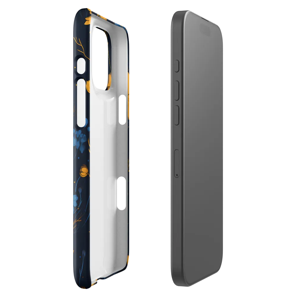 Nocturnal Blossoms | Phone Case |  16 Pro Max | Snap Case | Glossy