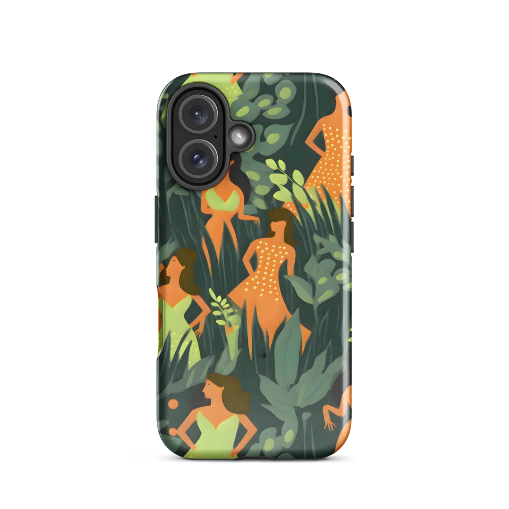 Playful Harmony in Patterns | Phone Case |  16 | Tough Case | Glossy