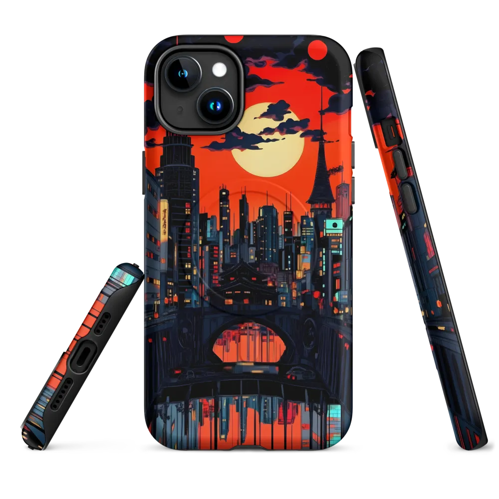 Nightfall in a Neon City
