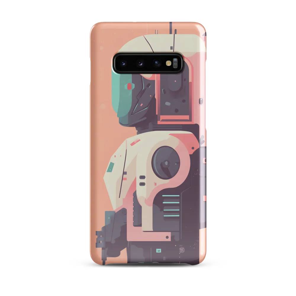 Futuristic Astronaut Bot | Phone Case |  S10 Plus | Snap Case | Glossy