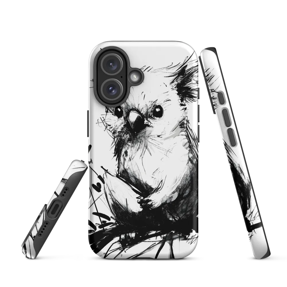 Whimsical Koala in Ink | Phone Case