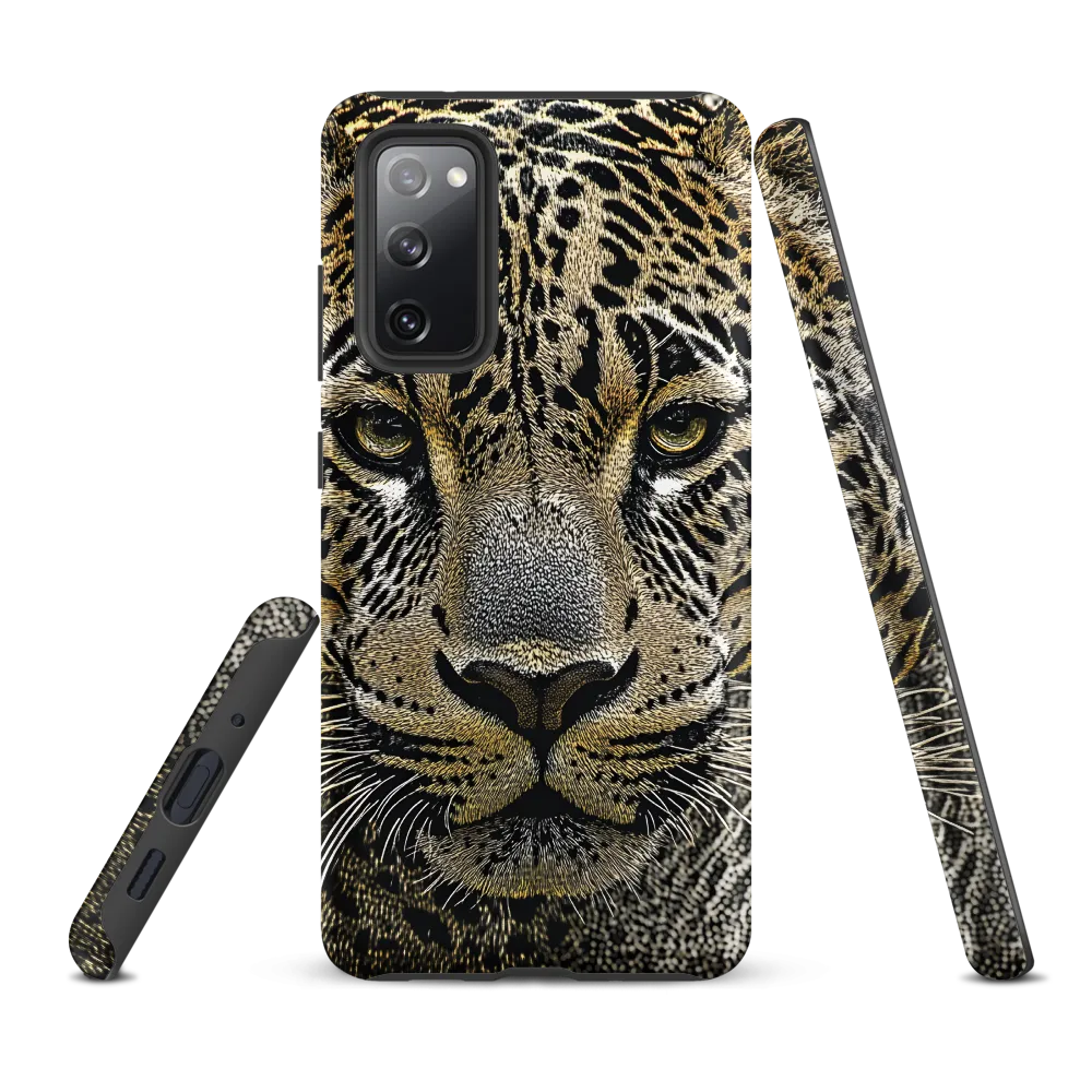 The Majestic Gaze: Portrait of a Leopard