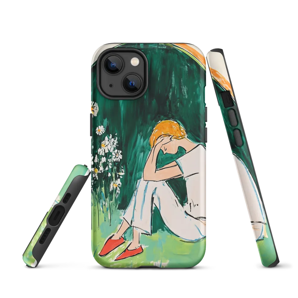 Silent Sorrow | Phone Case |  13 | Tough Case | Matte