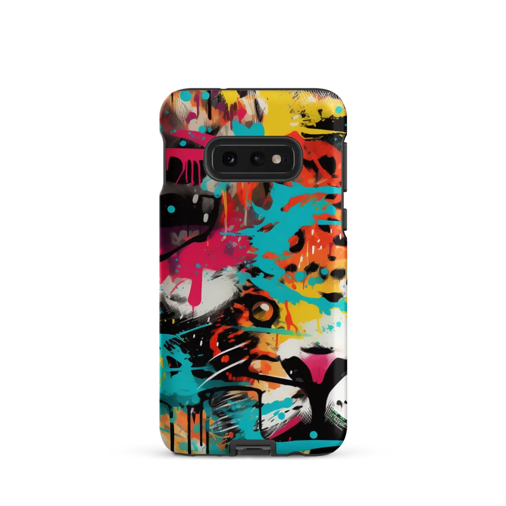 Fierce Fusion: Tiger and Lion in Graffiti