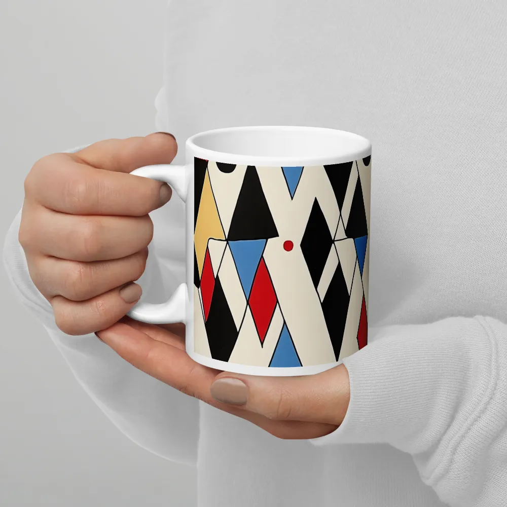 Dynamic Geometric Symphony | Mugs | Multiple Sizes & Colors